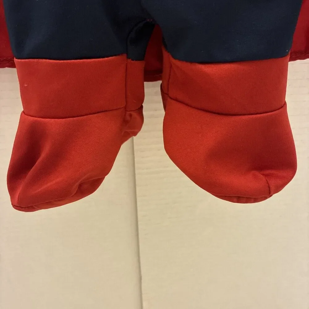 Build-A-Bear Superman Man of Steel Costume Suit & Cape DC Comics Logo Outfit BAB
